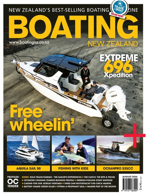 Cover image for Boating NZ